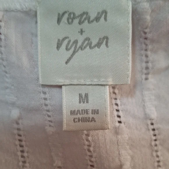 Evereve Beautiful White Women's Top Sz M - Picture 10 of 12